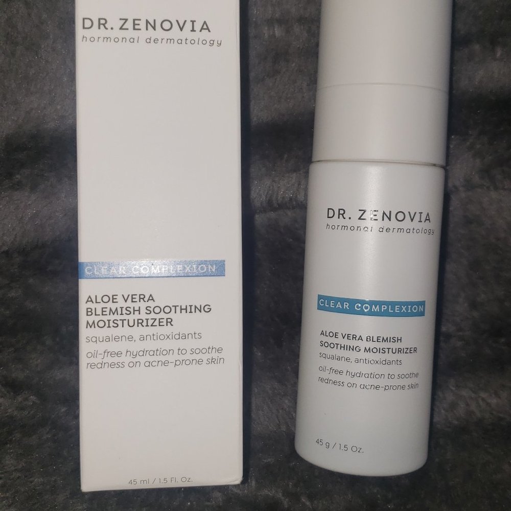 DR. ZENOVIA ALOE VERA BLEMISH SOOTHING MOISTURIZER 45ML $40